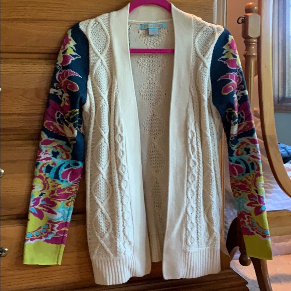 Open cardigan